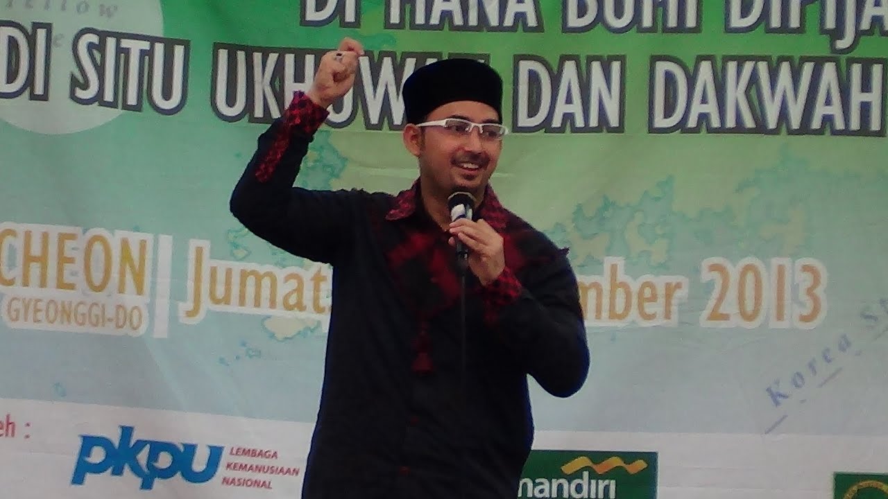 Ustadz Ahmad Al-Habsyi at Tabligh Akbar Incheon 2013 