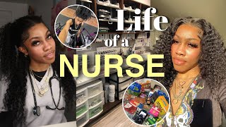 Chronicles of a New Grad RN, NIGHT SHIFT Edition! Days In The Life of a Nurse | Vanlov Hair