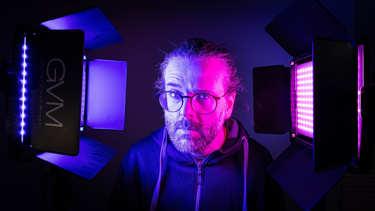 1000 Möglichkeiten mit Licht! Die GVM 680RS LED Videoleuchte in meinem Studio