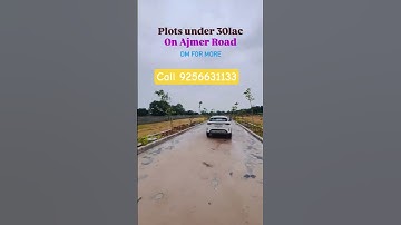 jda Approved plot on ajmer road Jaipur #jaipurdevelopment #jaipurproperty #plotinjaipur #jaipur