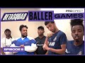 Savage Stairball Challenge - Chunkz & Sharky vs Niko & AJ  | Beta Squad Baller Games Ep 5