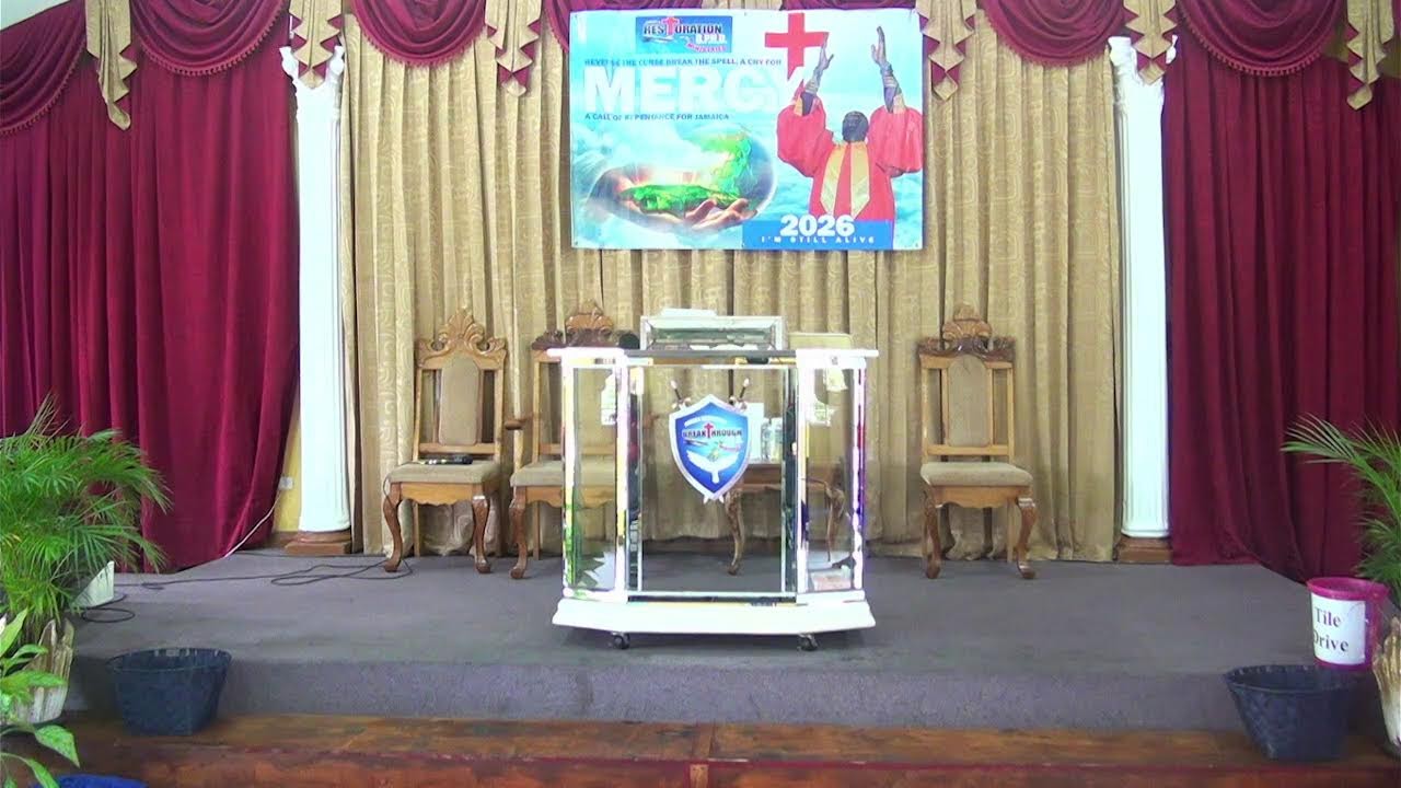 BREAKTHROUGH  FASTING & DELIVERANCE SERVICE /MANDEVILLE / BISHOP MARK STEWART & APOSTLE TAYLOR 02.03