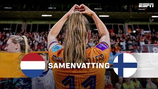 🥹 LIEKE MARTENS EMOTIONEEL bij AFSCHEID van Nederlandse FANS! 🧡 | Samenvatting Oranje - Finland (v)