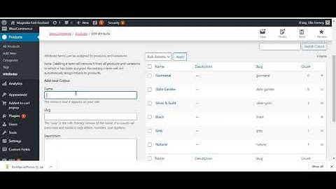 Adding products to WooCommerce in a batch. 4) ATTRIBUTES