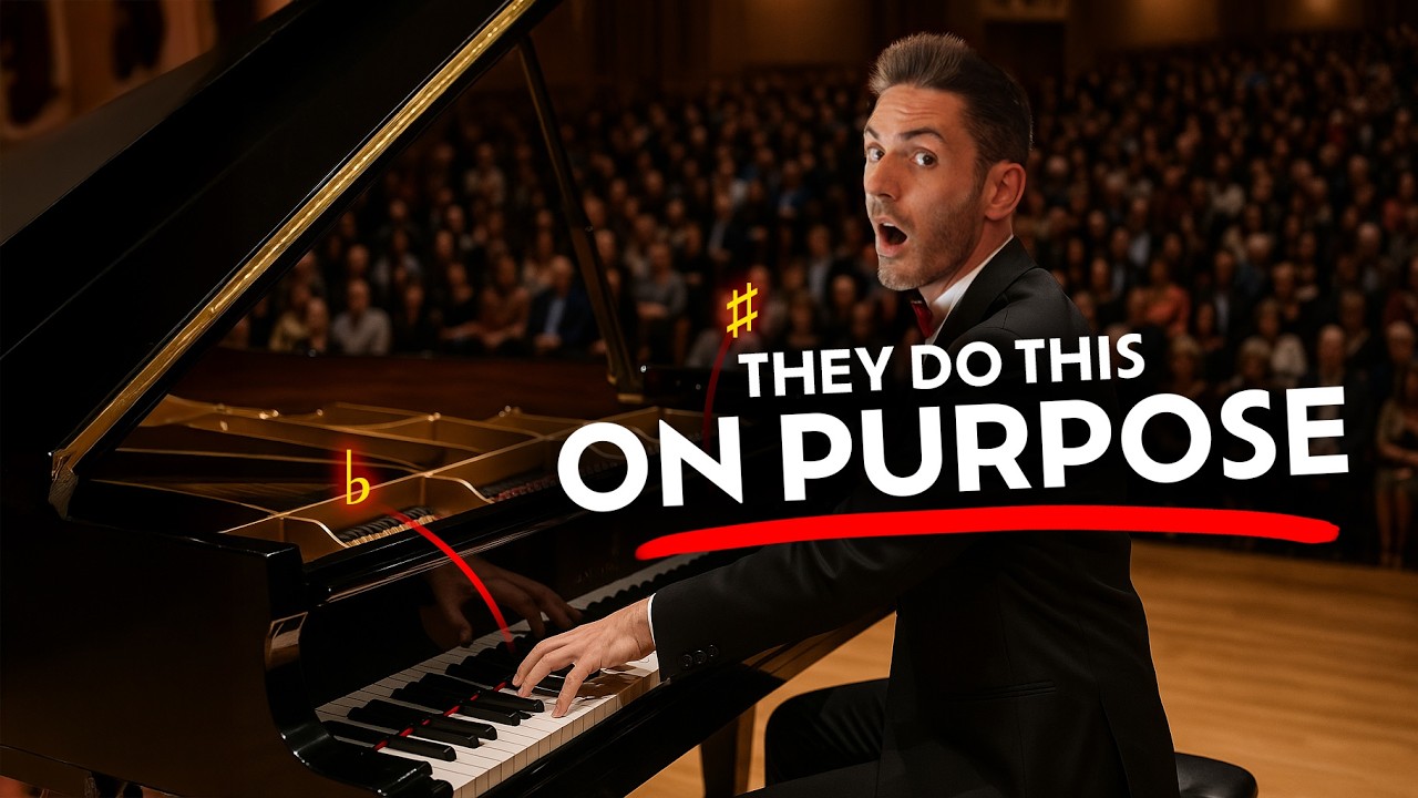 Why Every Piano Is Deliberately Out of Tune (and Why It Sounds Right)