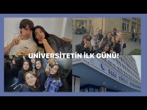 UNİVERSİTETİN İLK GÜNÜ! -Bakı Dövlət Universiteti yeni təmir olunmuş 2 saylı korpus