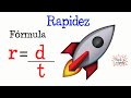 🚀 Calcular rapidez, distancia y tiempo 🚀 [Fácil y Rápido] | BIOLOGÍA |