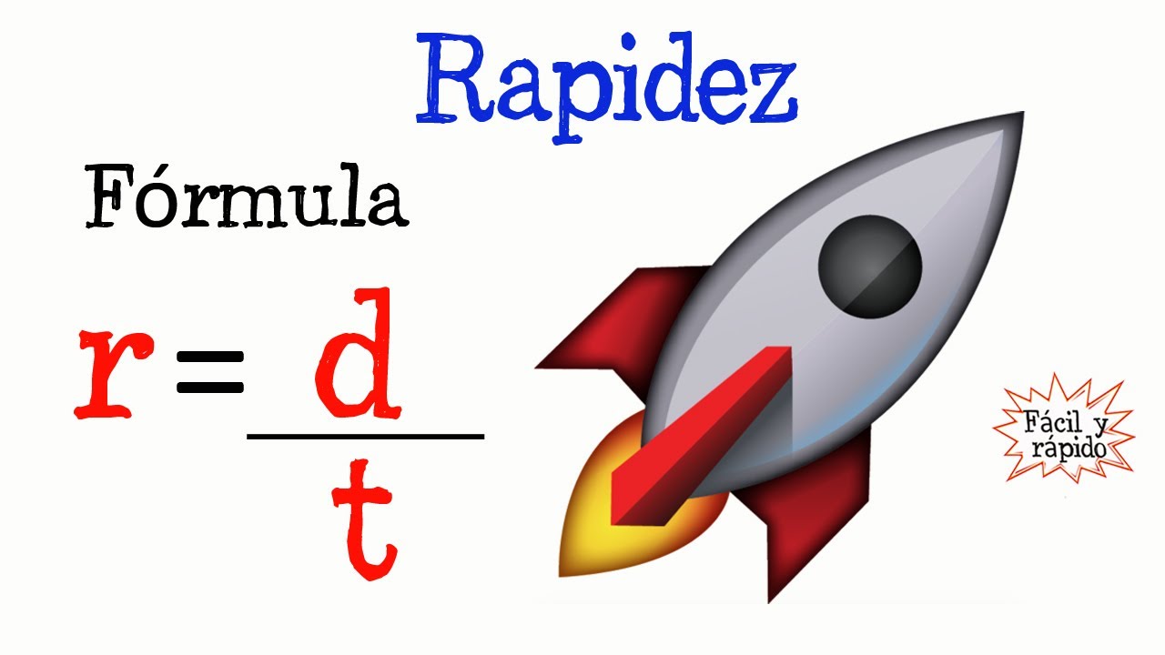 🚗💨 CALCULAR VELOCIDAD, DISTANCIA Y TIEMPO [Fácil y Rápido] | FÍSICA | -  YouTube