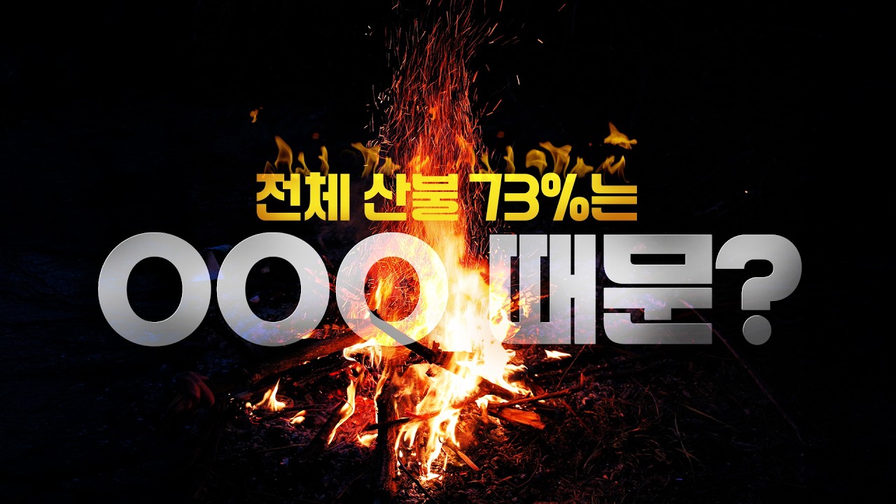 ’설마’가 만든 모두의 재난, #산불