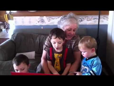 Playing piano with aunt Joyce