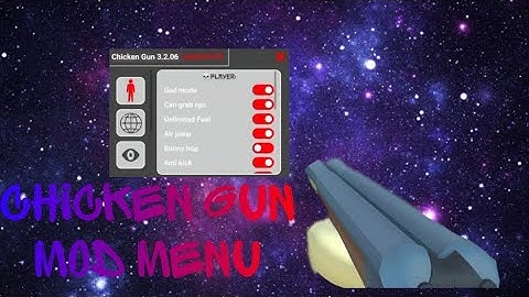 New Chicken Gun Чит/Mod Menu BY BUCKS HACKS 3.2.06
