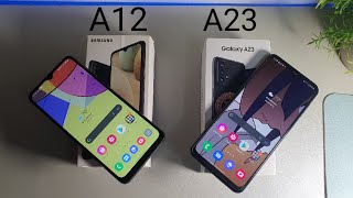 Samsung Galaxy A12 vs Samsung Galaxy A23: Battery, Gaming & Detailed review comparison