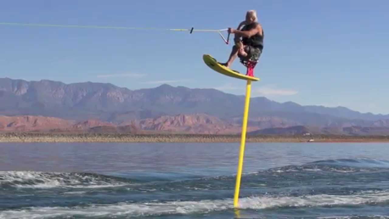 World Record Tallest Hydrofoil - 11â€™3â€  by Mike Murphy Next Foils, Sky