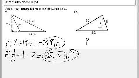 Math 118 : 1.5 #9, #10 (Mathematical Explorations Tutorial : Perimeter & Area)