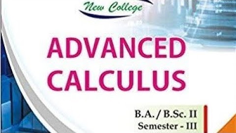2019 paper solution  advance calculus #mdu #ba 3rd semester maths