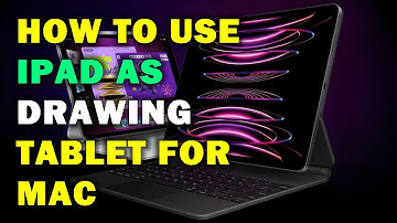 HOE JE EEN IPAD ALS TEKENTABLET VOOR MAC GEBRUIKT