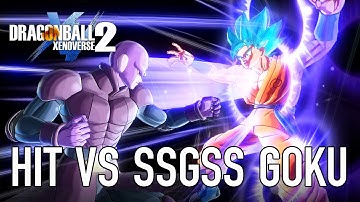 Dragon Ball Xenoverse 2 - PC/PS4/XB1 - Hit vs SSGSS Goku (Gameplay)