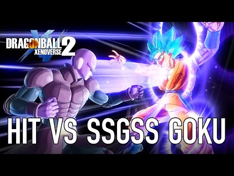 Dragon Ball Xenoverse 2 - PC/PS4/XB1 - Hit vs SSGSS Goku (Gameplay)
