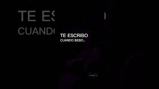 🥃💔“Te escribo cuando bebo.”Porque sobrio te olvido, #JRAM #SadReggaeton #LatinTrap #Desamor #Shorts