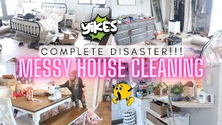 ALL DAY EXTREME CLEAN & DECLUTTER WITH ME || AT HOME WITH JILL