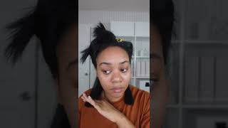 DIY Bob on Natural Hair