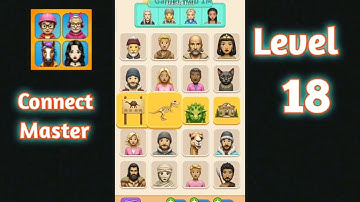 Connect master-Match puzzle Level 18 solution 