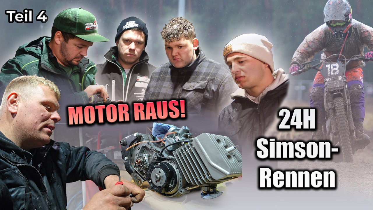 MOTOR RAUS - 24h Simson Rennen 2025 | Probleme nach dem Start