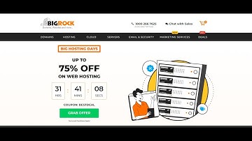 BigRock Web Hosting Review - Up to 75%👌 - Host Now - Just Try it Out