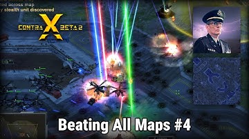LASER vs STEALTH - Beating All Maps vs Insane AI [Part 4] - C&C Generals ZH Contra X Beta 2