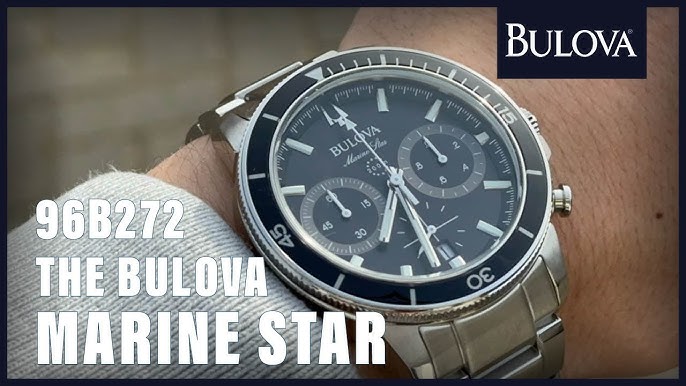 Bulova Marine Star 96B272 - YouTube