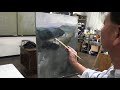 How to draw landscape with oil paint by james wu