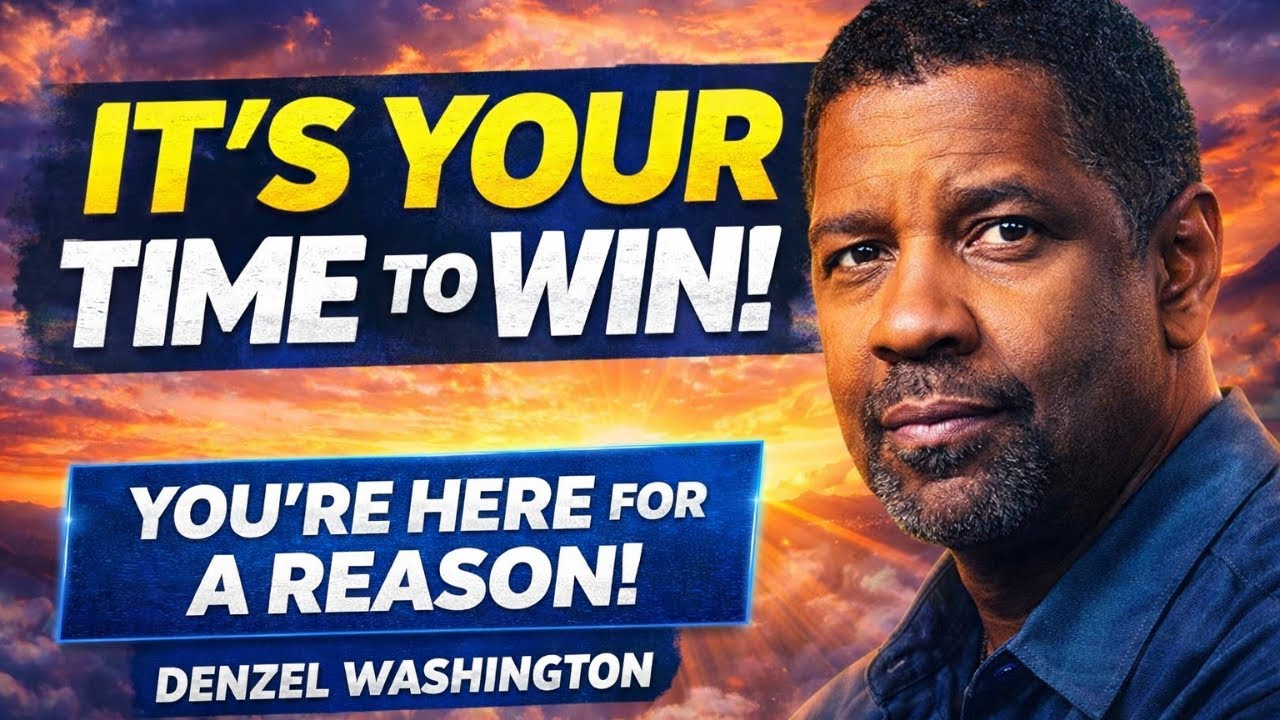 You’re Seeing This Because It’s Finally Your Turn To Win | Denzel Washington Motivation |2026
