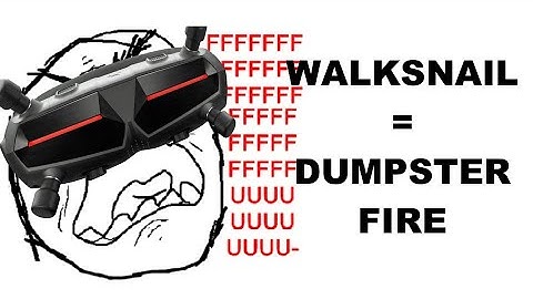 Walksnail is broken.