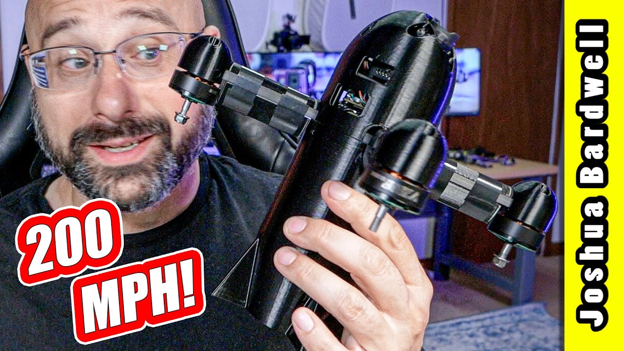 I built a 200 MPH drone. You can too. || AOS-HS5 How-To