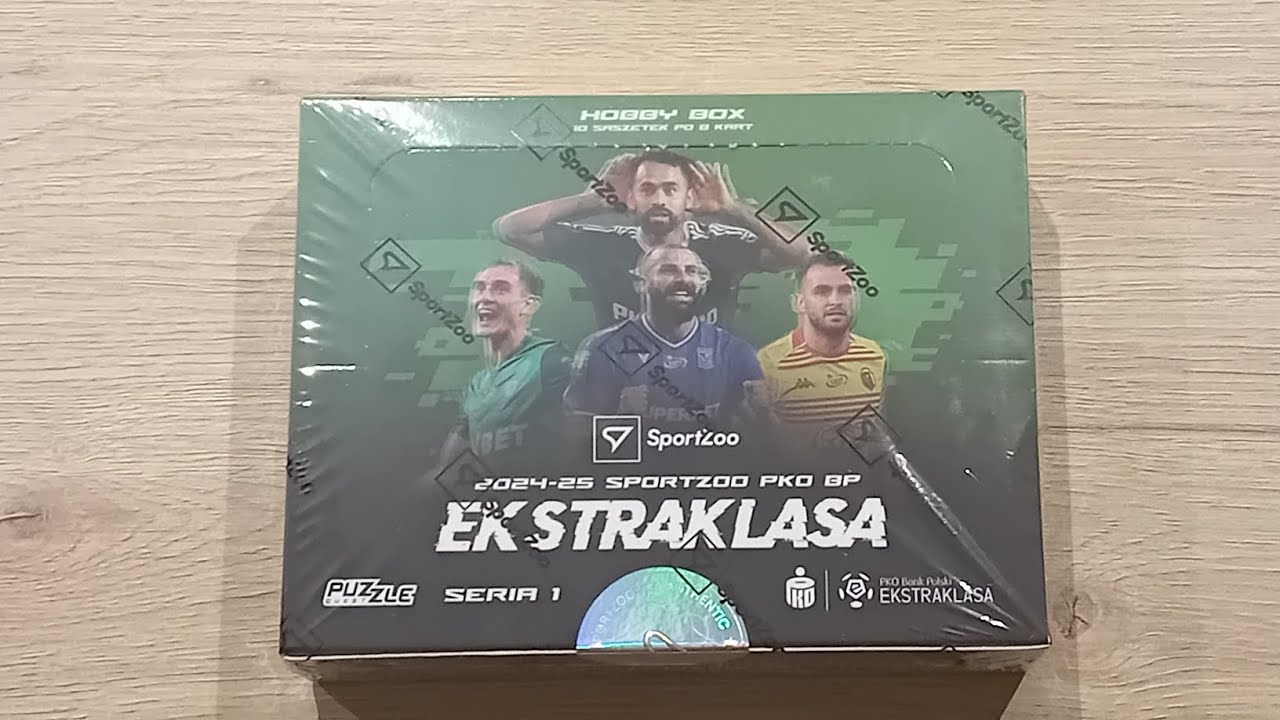 PKO BP Ekstraklasa 24/25 Hobby Box od SportZoo drugi box, ale czy