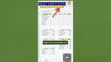 Master Excel Shortcuts: Merge Data Like a Pro#excel #education#shorts