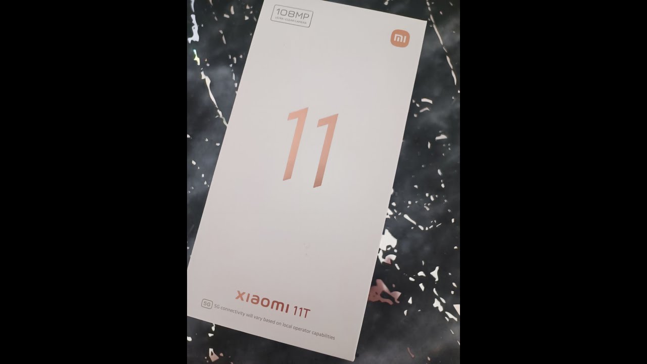 Xiaomi 11T Распаковка Unboxing 
