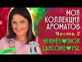 Моя коллекция ароматов Парфюмерный шкаф Dior Lancome Hermes YSL