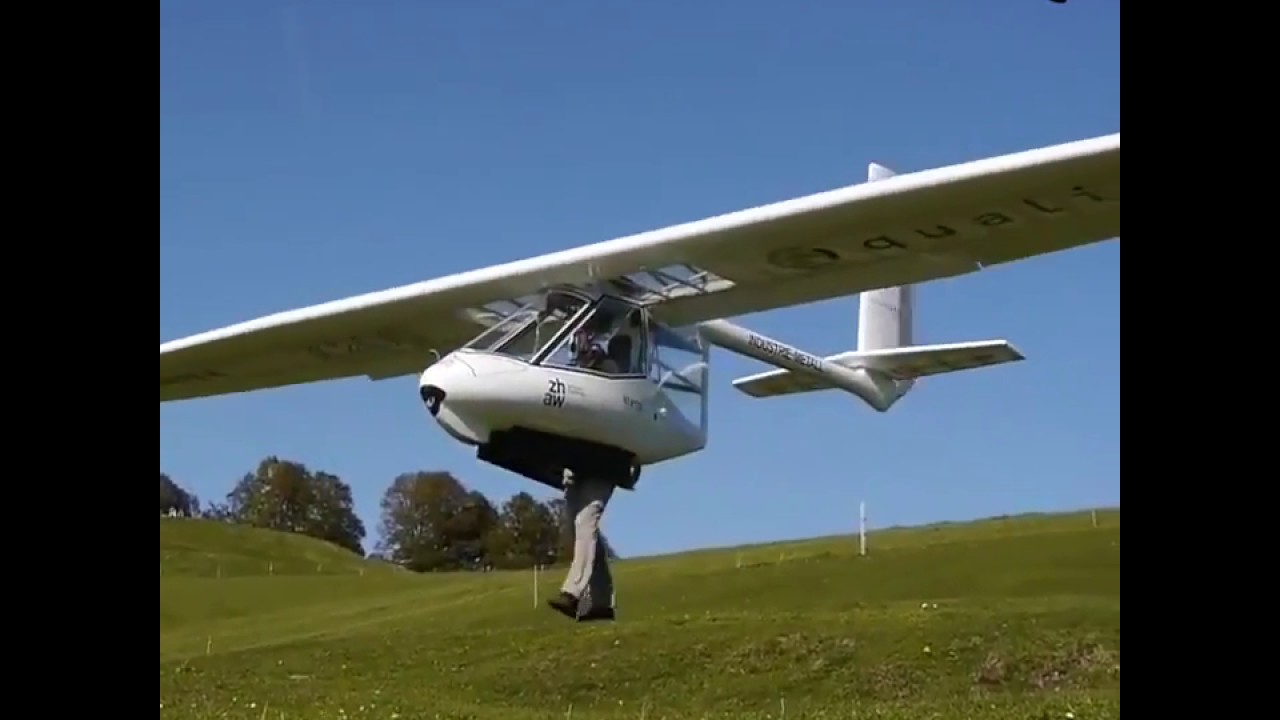 Ultralight Personal Hang Glider YouTube