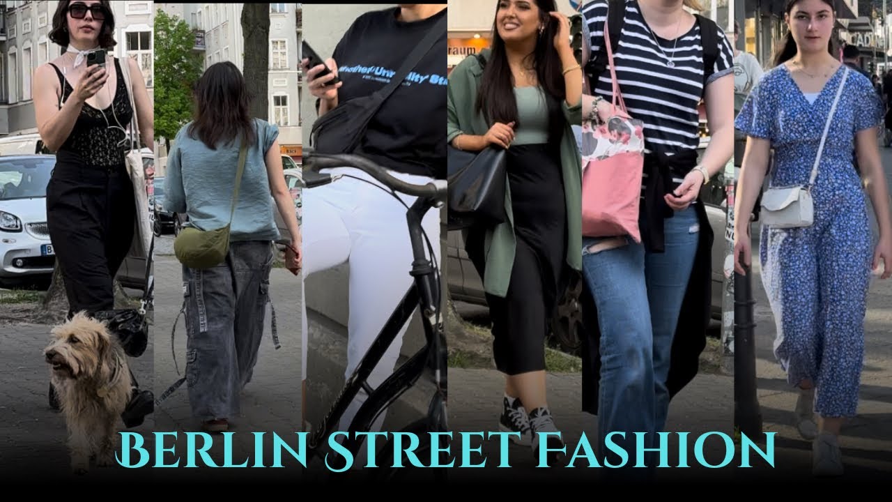 Germany Fashion 2024 Berlin Street Fashion | Damen Mode #summer fashion ...