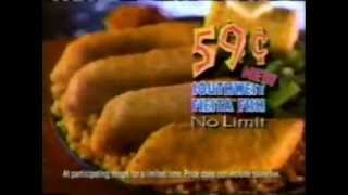 1996 Long John Silver's Southwest Fiesta Fish commercial