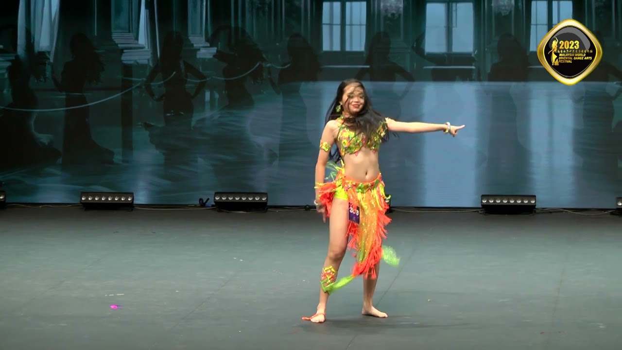Malaysia World Oriental Dance Arts Festival 2023❤️teenage Drum solo❤️