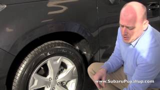 How to Check Your Tire Pressure and Tread - Subaru