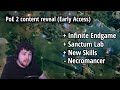 PoE 2 Early Access content reveal livestream reaction