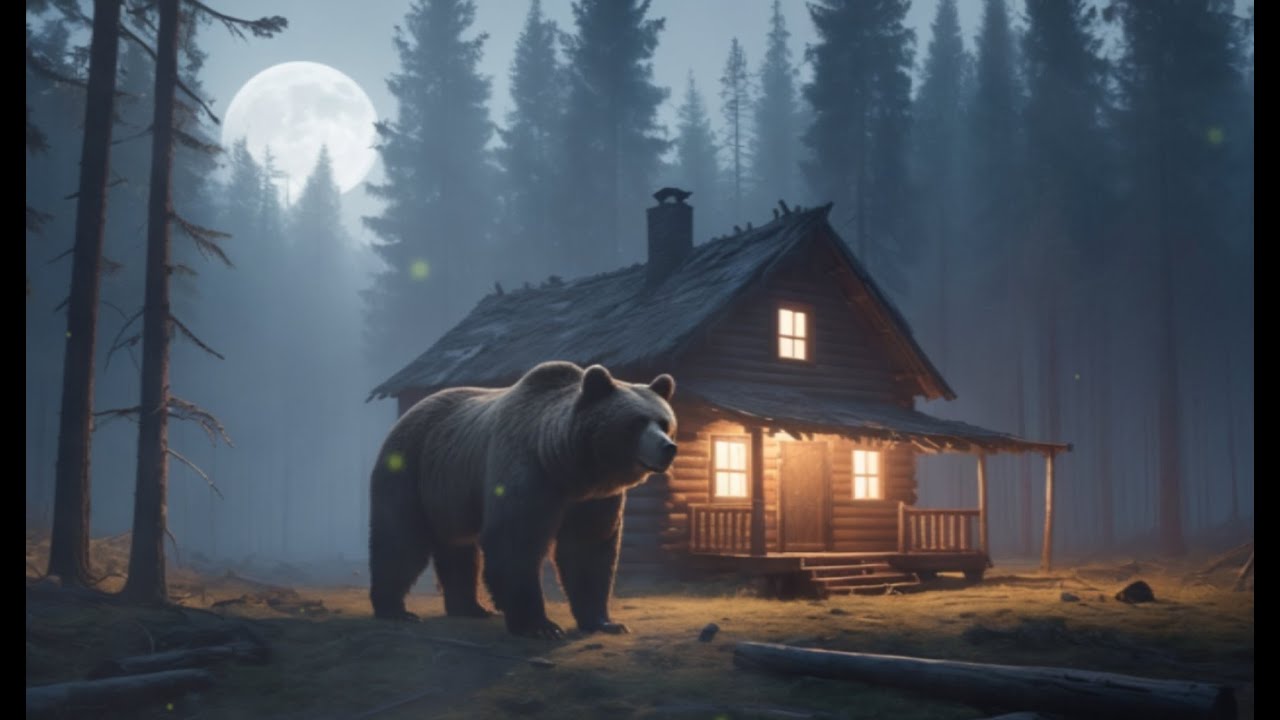 УЖАС В ТАЁЖНОЙ НОЧИ. РЕАЛЬНАЯ СХВАТКА С МЕДВЕДЕМ...