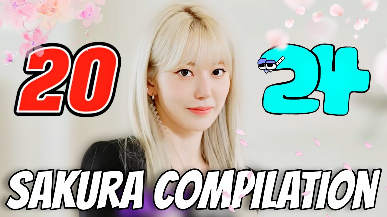 SAKURA FUNNY MOMENTS COMPILATION 2024