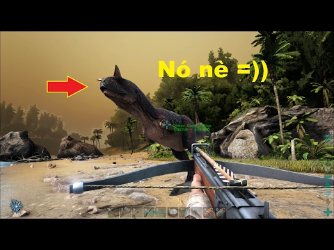 ARK: Survival Evolved #13 - Mình đã hạ được Khủng long sừng bò Carnotaurus rồi =))