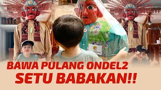 TUKAR ONDEL-ONDEL LAMA DENGAN YANG BARU DI SETU BABAKAN❗