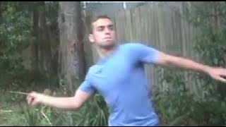 Thornspear-Style Knife Throwing Practice