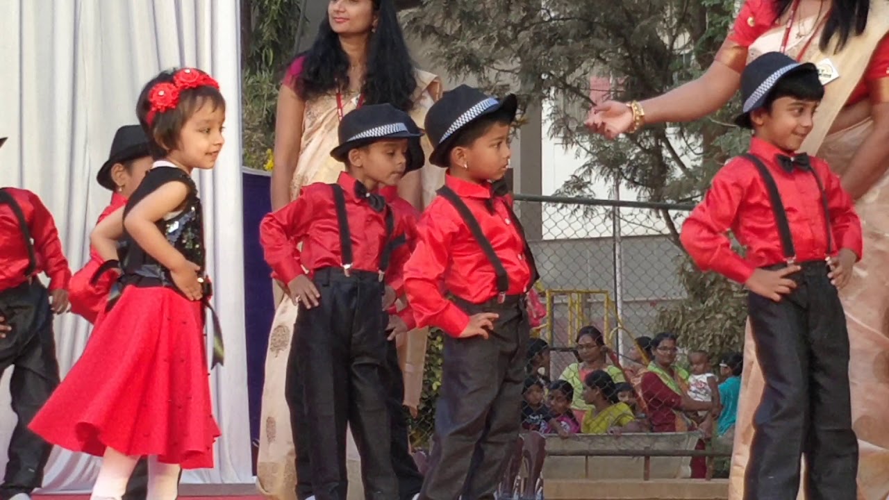 Welcome dance on annual day - YouTube